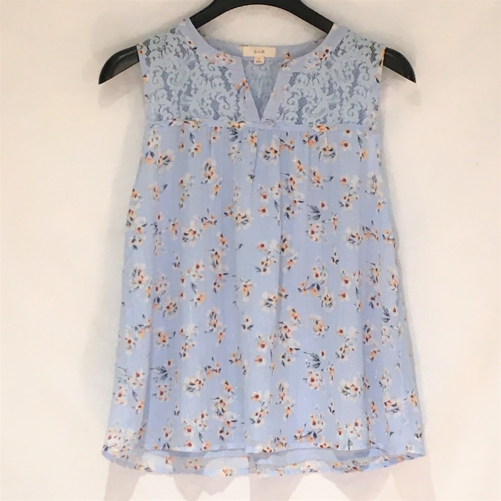 Anthropologie E hanger M sleeveless blouse